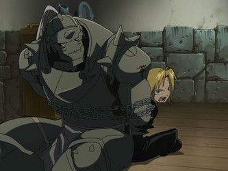 Fullmetal Alchemist (2003) Season 1 S01 (1080p Bluray x265 HEVC 10bit AAC 5.1 ImE)/Extras/Comical Sneak Previews/Episode 4 Sneak Preview.mkv